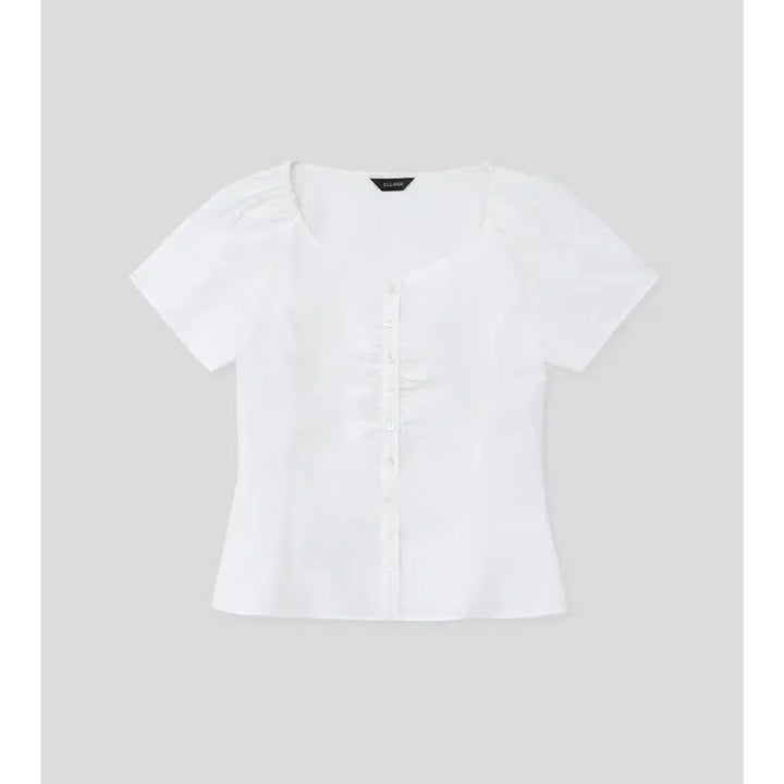 [BUNJANG] Elroju Vieta Shirred Blouse / 엘로주 비에타 셔링 블라우스
