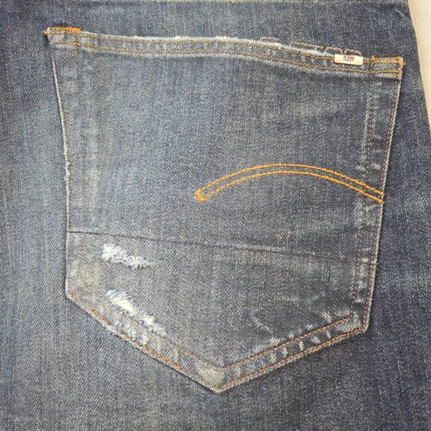 [BUNJANG] G-Star Raw Denim Jeans / G-Star Raw 데미지 워싱 데님 팬츠(W31/L32)