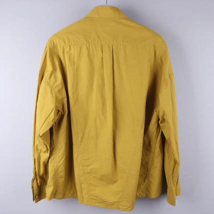 [BUNJANG] Customellow Linen Stitch Detail Shirt (M) / 커스텀멜로우 스티치 디테일 린넨 셔츠 (M/95-100)