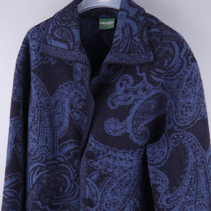 [BUNJANG] Geiger Paisley Wool Coat (Size 40) / (여성) 가이거 페이즐리 울 코트 (40)