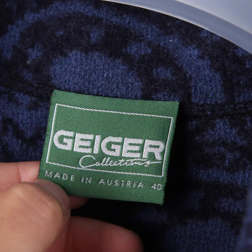 [BUNJANG] Geiger Paisley Wool Coat (Size 40) / (여성) 가이거 페이즐리 울 코트 (40)
