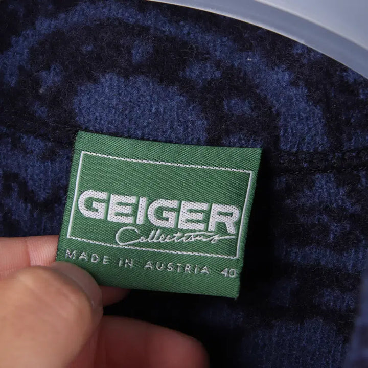 [BUNJANG] Geiger Paisley Wool Coat (Size 40) / (여성) 가이거 페이즐리 울 코트 (40)