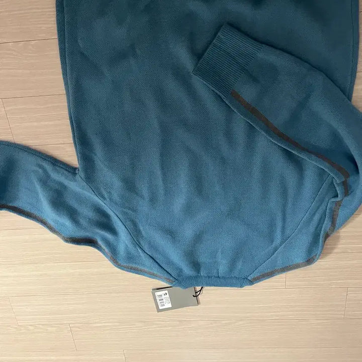 [BUNJANG] Heim Logo Knit Sweater (Blue) / heim 헤임 로고 니트 M사이즈 블루