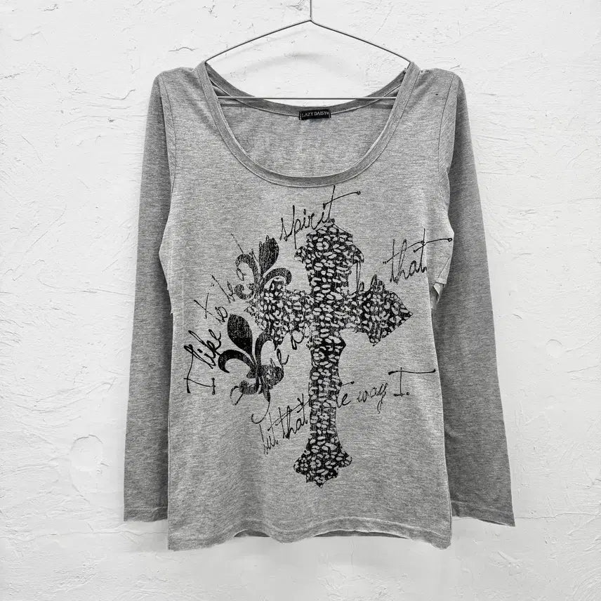 [BUNJANG] Lazy Daisy Punk Web Long Sleeve / lazy daisy 펑크 웹 롱슬리브