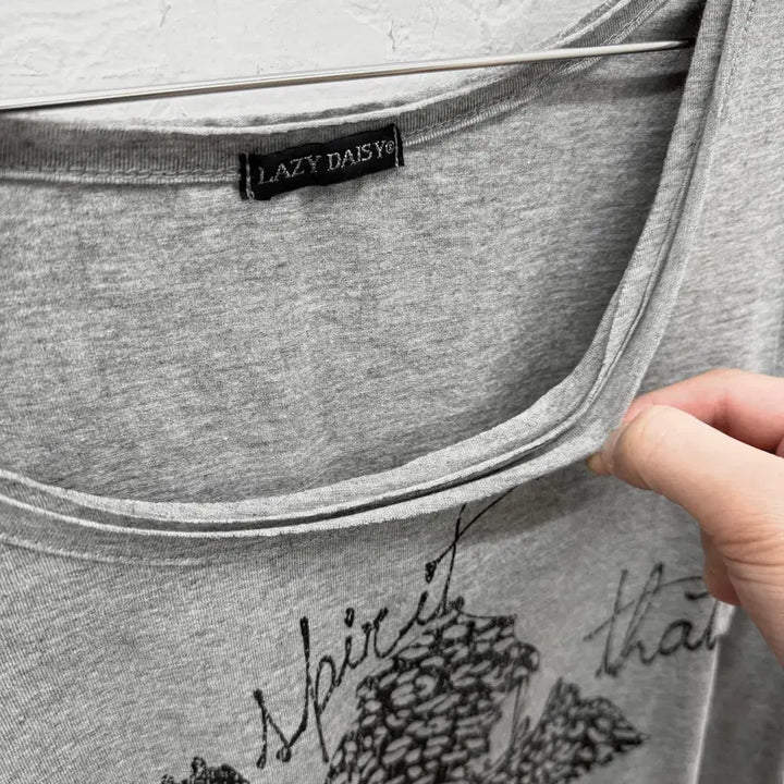 [BUNJANG] Lazy Daisy Punk Web Long Sleeve / lazy daisy 펑크 웹 롱슬리브