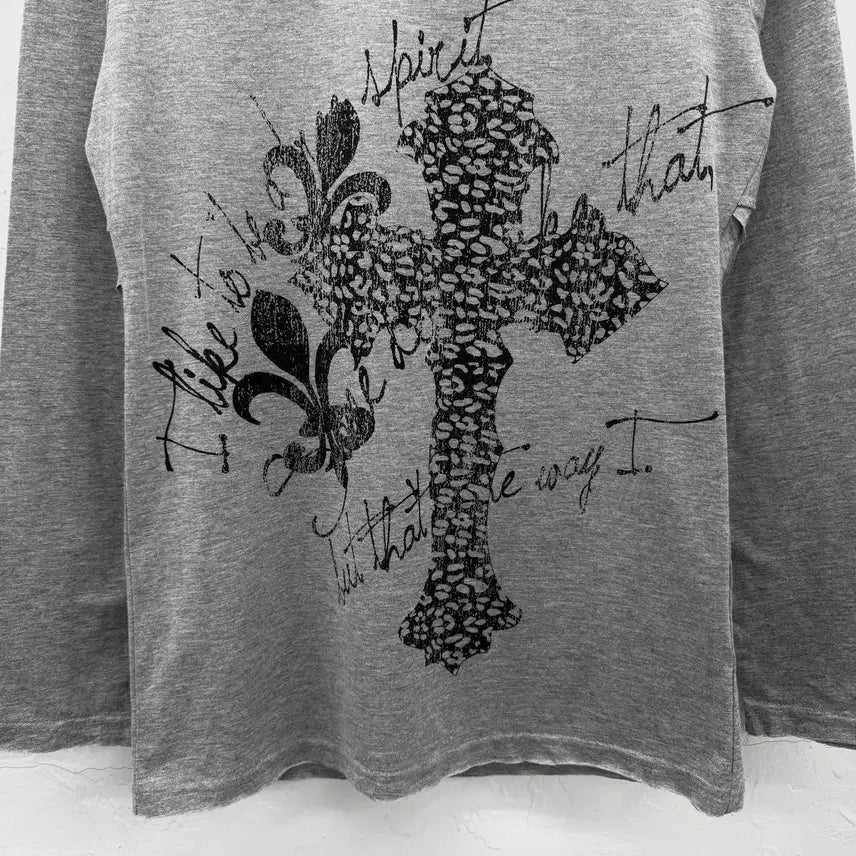 [BUNJANG] Lazy Daisy Punk Web Long Sleeve / lazy daisy 펑크 웹 롱슬리브