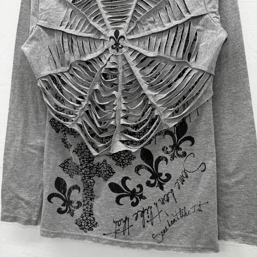[BUNJANG] Lazy Daisy Punk Web Long Sleeve / lazy daisy 펑크 웹 롱슬리브