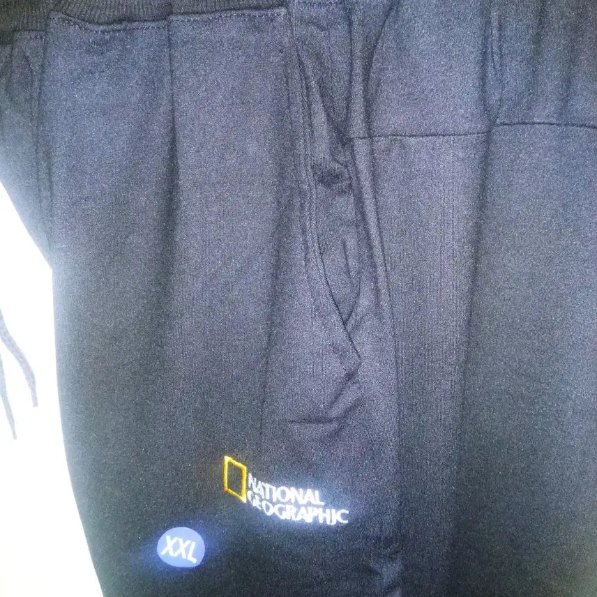 [BUNJANG] National Geographic Cotton Blend Pants XXL - Black / 내셔널지오그래픽 춘추용 면바지 XXL 새상품 블랙