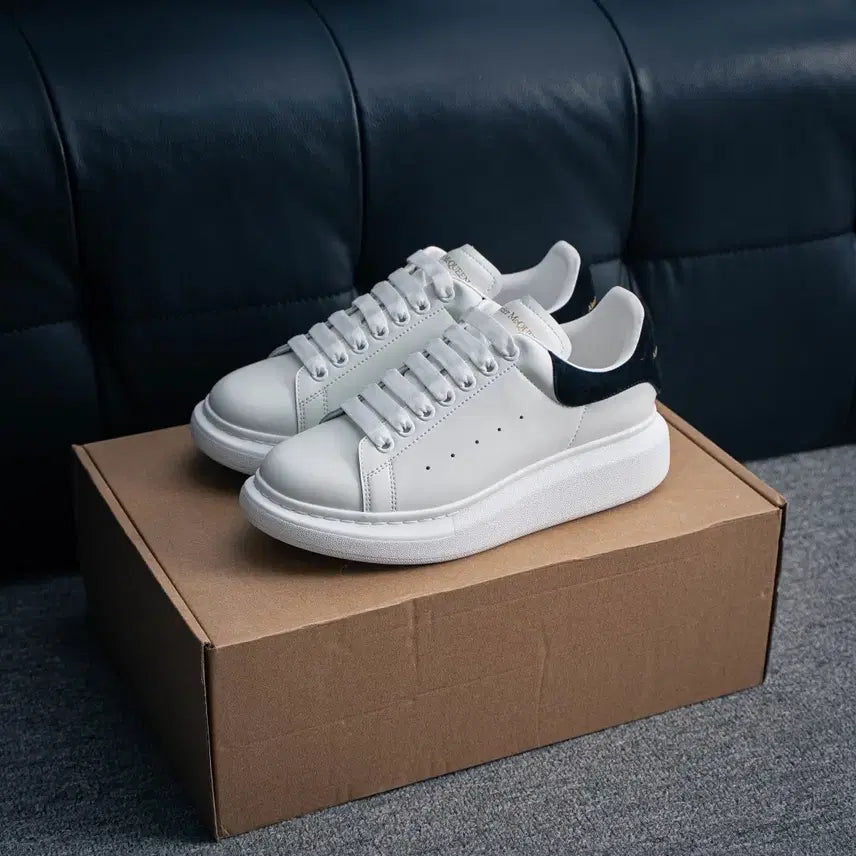 [BUNJANG] Alexander McQueen Oversized Sneaker White Suede Detail / Alexander McQueen 맥퀸 화이트 슈즈  EUR 39