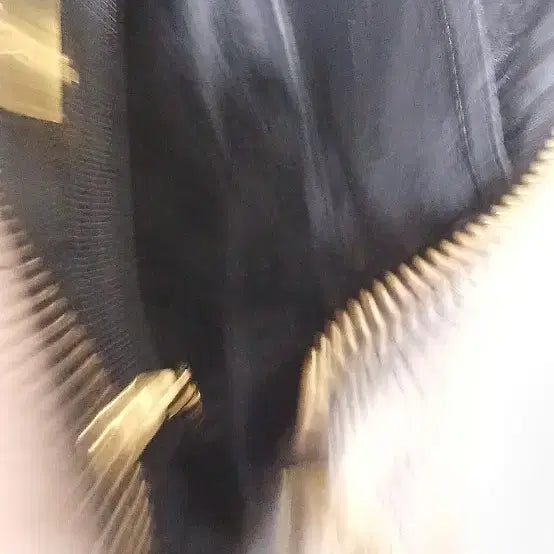 [BUNJANG] Metrocity Black Leather Mini Shoulder Bag / 메트로시티 블랙 가죽 미니 숄더백