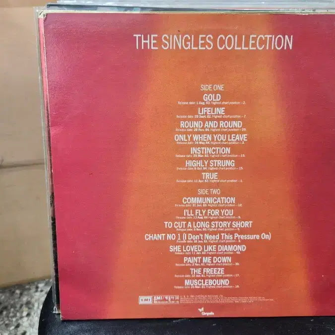 [BUNJANG] Spandau Ballet Single Collection LP / 스판다우 발레 싱글 컬렉션 LP