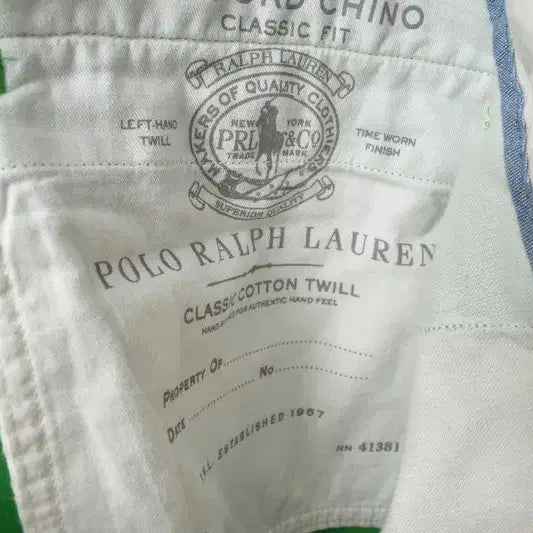 [BUNJANG] Polo Ralph Lauren Embroidered Shorts / 폴로 랄프로렌 자수 쇼츠 반바지 36 M0105