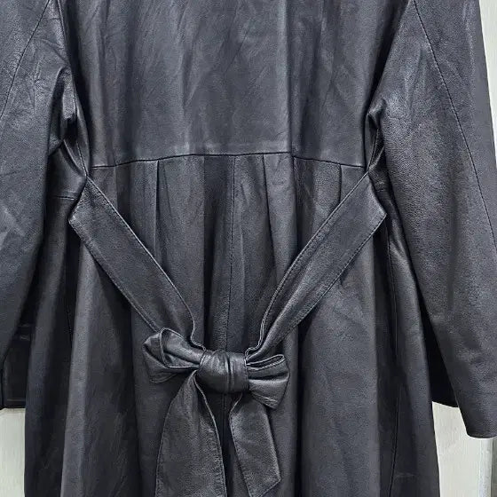 [BUNJANG] Imported Top Grade Lambskin Leather Coat / 수입 최상급 양피 가죽 코트