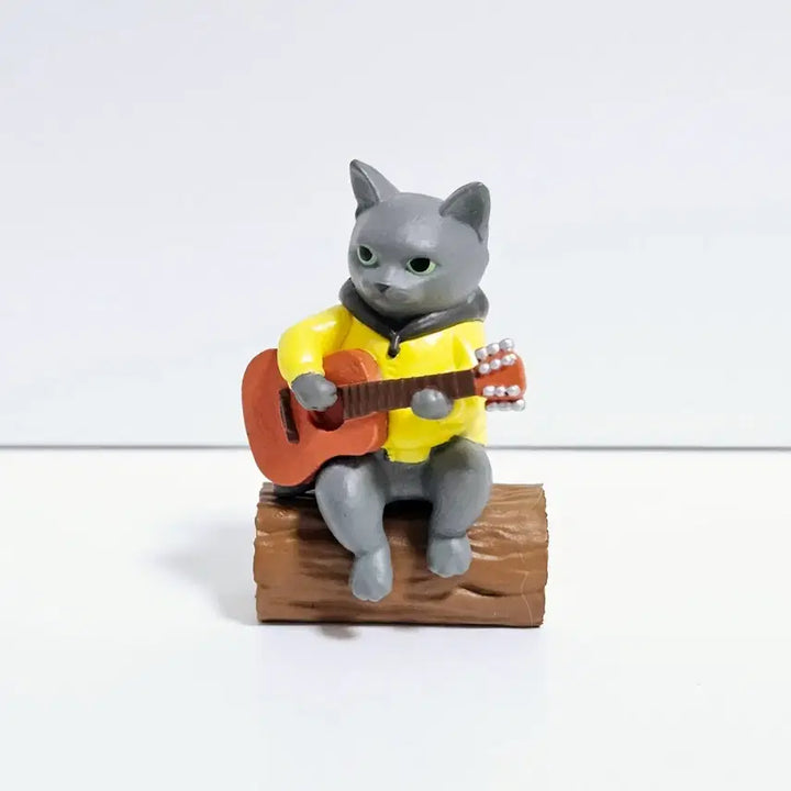 [SOLD OUT] YELL 모닥불 캠핑 고양이 가챠 러시안 블루