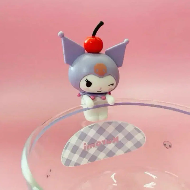 [BUNJANG] Sanrio Kuromi Cherry Cup Figure / 미개봉) 산리오 쿠로미 체리 컵피규어