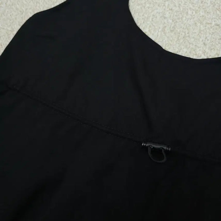 [BUNJANG] Zara Poplin Mini Dress / (M)자라 여성 민소매 포플린 미니 원피스 U넥 블랙 W2623