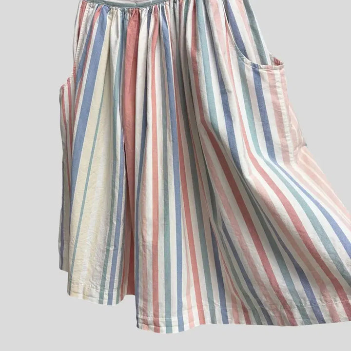 [BUNJANG] SUNNY SPORTS Multi Stripe Skirt / (OS)SUNNY SPORTS 써니 스포츠 멀티 스트라이프 스커트