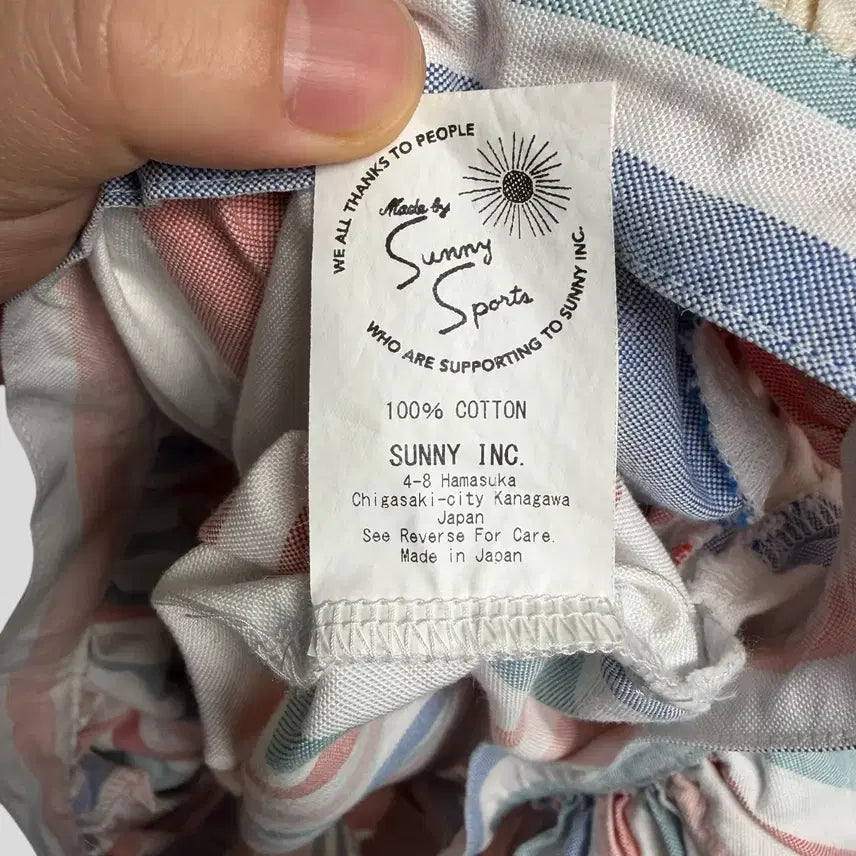 [BUNJANG] SUNNY SPORTS Multi Stripe Skirt / (OS)SUNNY SPORTS 써니 스포츠 멀티 스트라이프 스커트