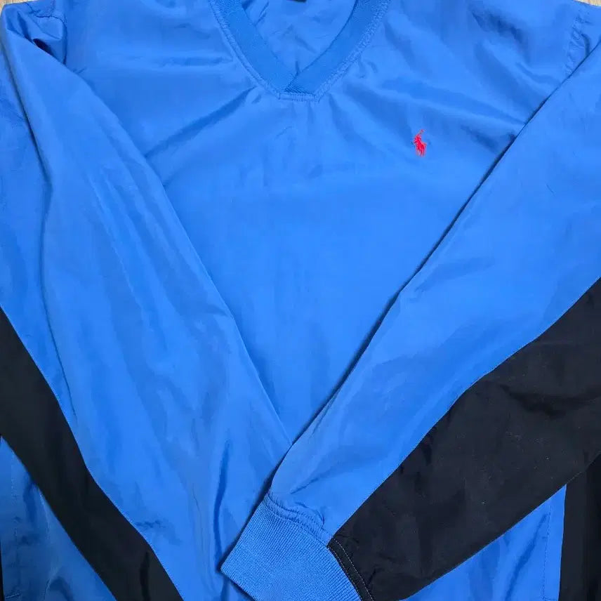 [BUNJANG] Polo Ralph Lauren Blue Warm-Up Windbreaker 3XL / 폴로 랄프로렌 블루 웜업(바람막이)3Xl