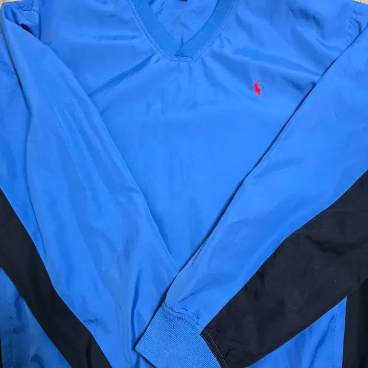 [BUNJANG] Polo Ralph Lauren Blue Warm-Up Windbreaker 3XL / 폴로 랄프로렌 블루 웜업(바람막이)3Xl