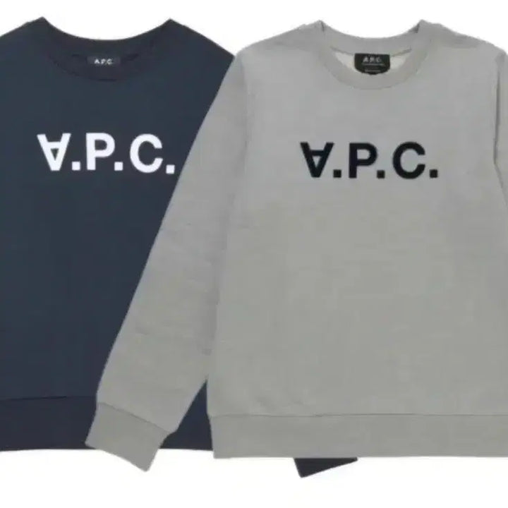 [BUNJANG] A.P.C. V.P.C. Logo Sweatshirt / A.P.C. V.P.C. 로고 맨투맨