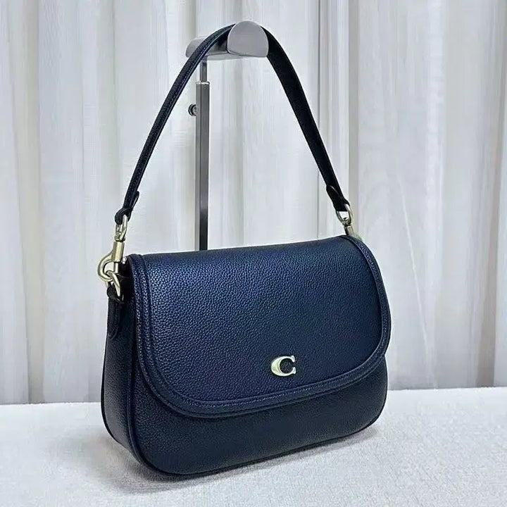 [BUNJANG] Coach Shoulder Bag with Detachable Crossbody Strap / 코치 숄더백 겨드랑이 크로스 탈부착 롱 숄더 스트랩