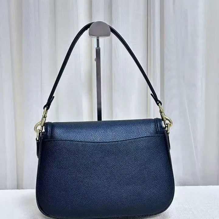 [BUNJANG] Coach Shoulder Bag with Detachable Crossbody Strap / 코치 숄더백 겨드랑이 크로스 탈부착 롱 숄더 스트랩