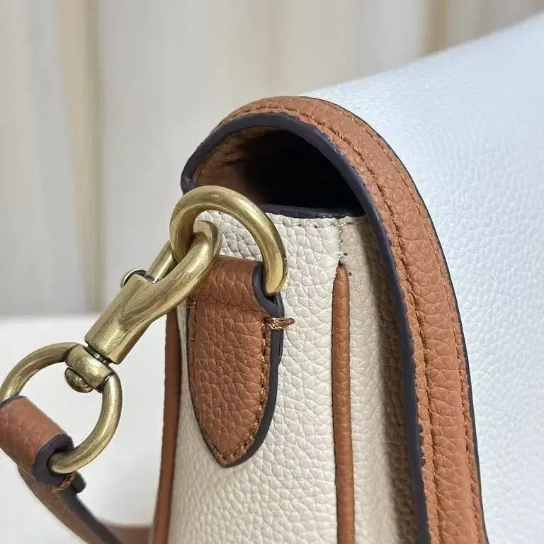 [BUNJANG] Coach Beige Crossbody Shoulder Bag / 코치 숄더백 크로스 탈부착 롱 숄더 베이지