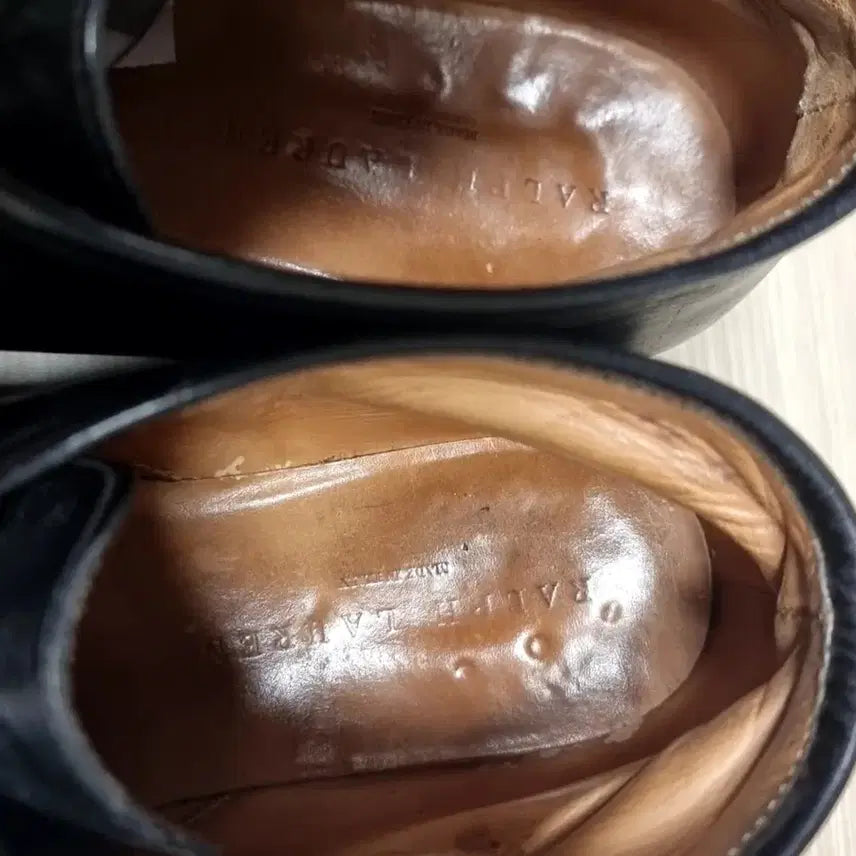 [BUNJANG] Polo Ralph Lauren Black Leather Men&