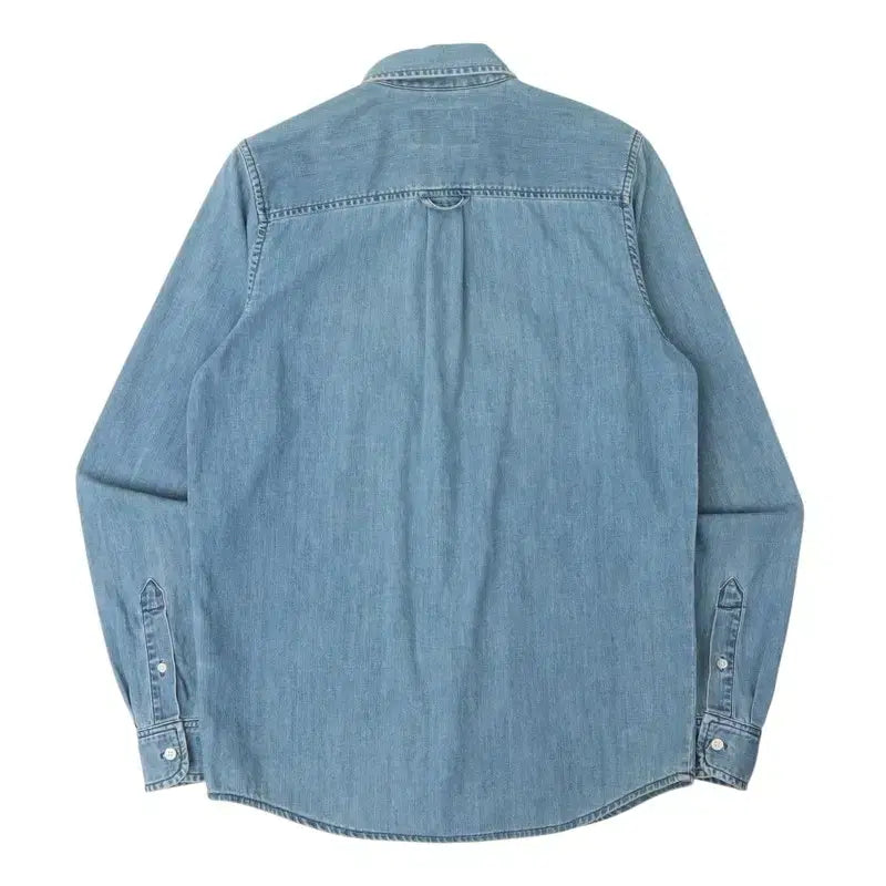 [BUNJANG] Carhartt WIP Denim Pocket Civil Shirt / 칼하트 윕 데님 포켓 civil 셔츠