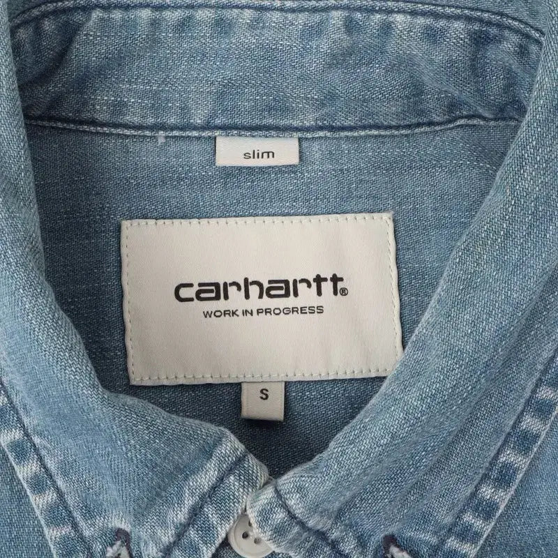 [BUNJANG] Carhartt WIP Denim Pocket Civil Shirt / 칼하트 윕 데님 포켓 civil 셔츠
