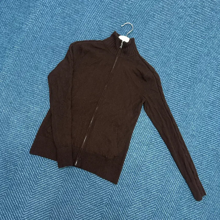 [BUNJANG] Polo Knit Zip-up Sweater / [여성S] 폴로 니트 집업 만원샵