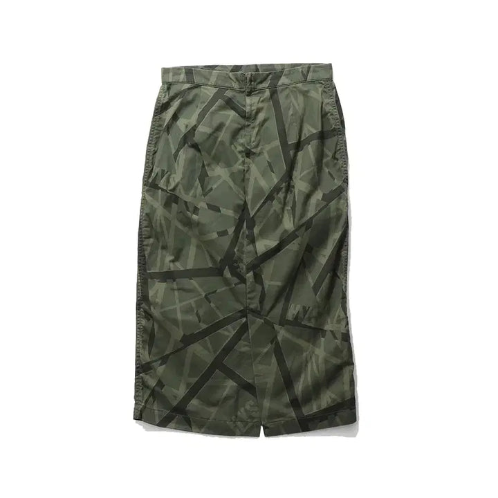 [SOLD OUT] 히스테릭글래머 HYSTERIC GLAMOUR Camo Long Skirt