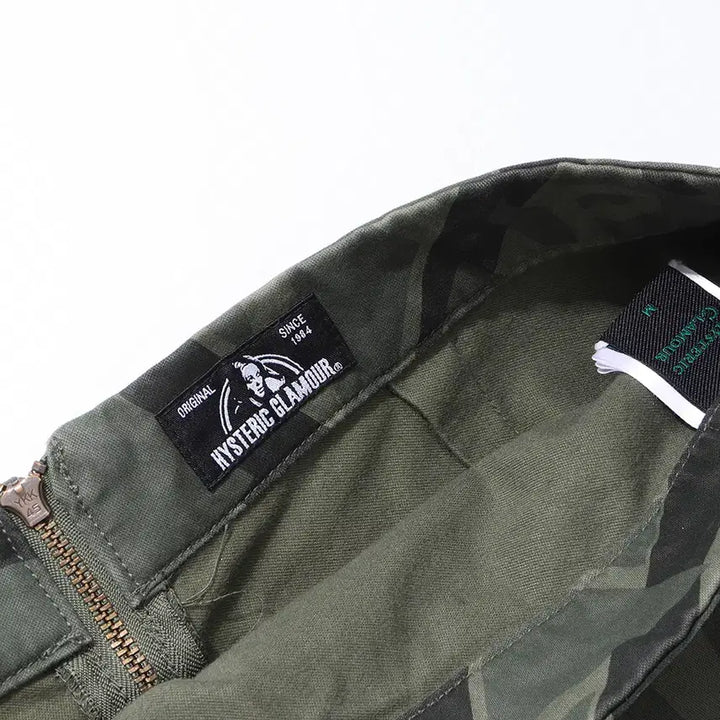 [SOLD OUT] 히스테릭글래머 HYSTERIC GLAMOUR Camo Long Skirt