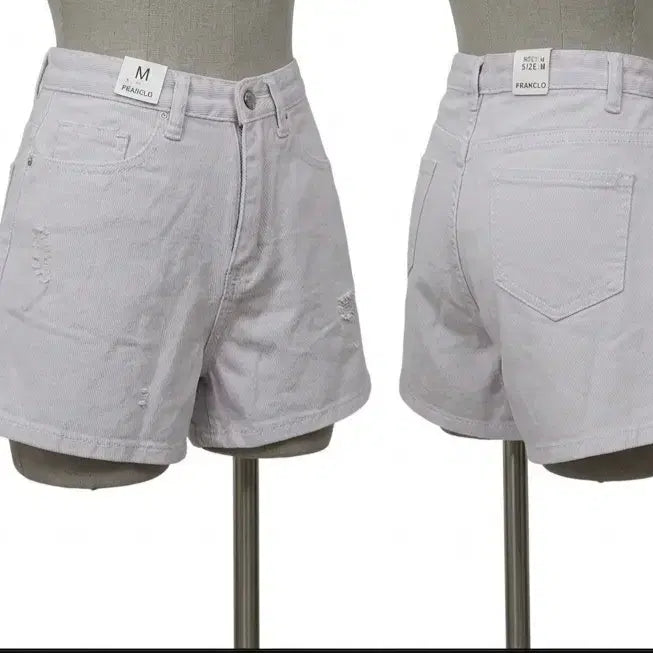 [BUNJANG] Frankro Denim Shorts M / 프랭클로 데미지 반바지 M사이즈 24