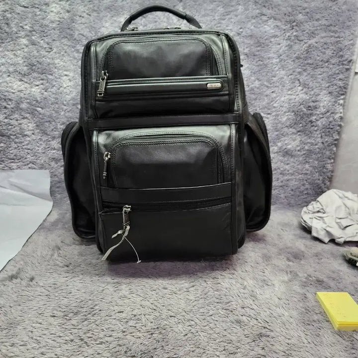 [BUNJANG] TUMI Alpha T-PASS Leather Backpack / 투미(TUMI) 알파 T-PASS 가죽 백팩 96578DOP
