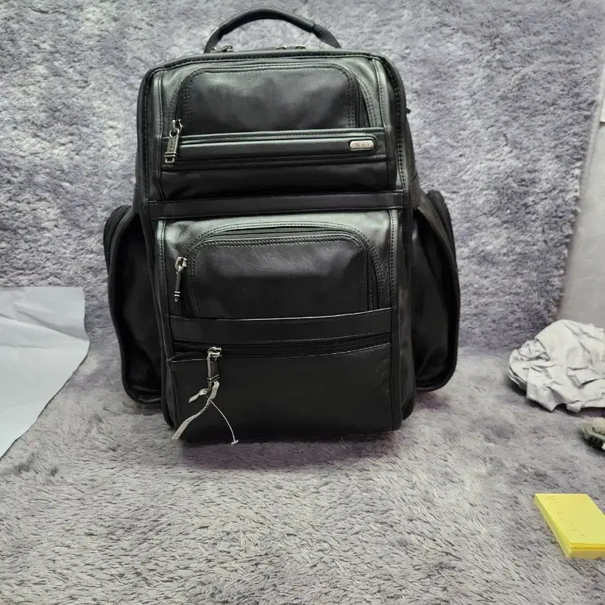 [BUNJANG] TUMI Alpha T-PASS Leather Backpack / 투미(TUMI) 알파 T-PASS 가죽 백팩 96578DOP
