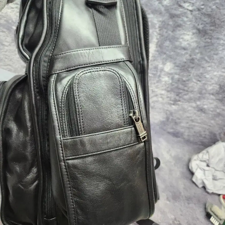 [BUNJANG] TUMI Alpha T-PASS Leather Backpack / 투미(TUMI) 알파 T-PASS 가죽 백팩 96578DOP