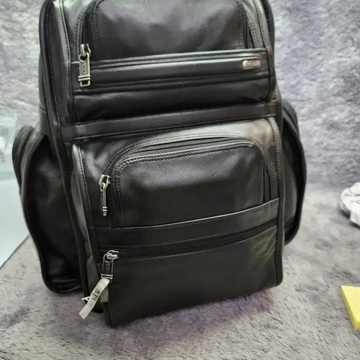 [BUNJANG] TUMI Alpha T-PASS Leather Backpack / 투미(TUMI) 알파 T-PASS 가죽 백팩 96578DOP