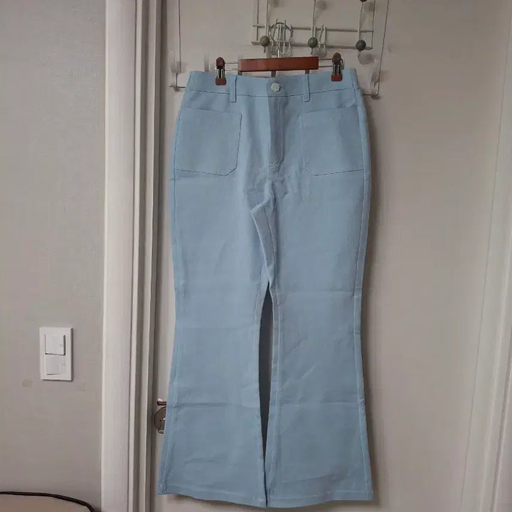 [SOLD OUT] 블루뒷밴딩부츠컷바지   L사이즈