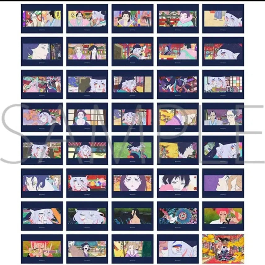 [BUNJANG] Mononoke Medicine Seller Karakasa Bundle Set / 모노노케 약장수 카라카사 브로마이드 일괄