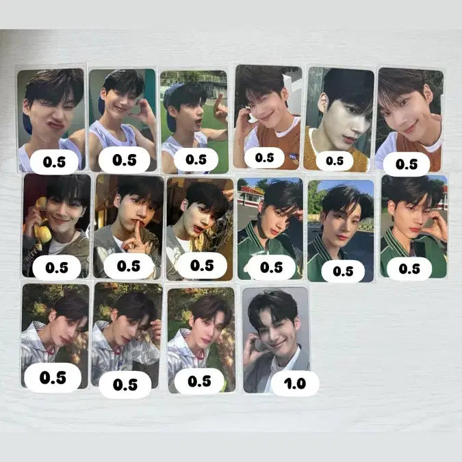 [BUNJANG] Park Hanbin WakeOne Fanmeeting Photocard / 박한빈 웨이크원 팬미팅 포카