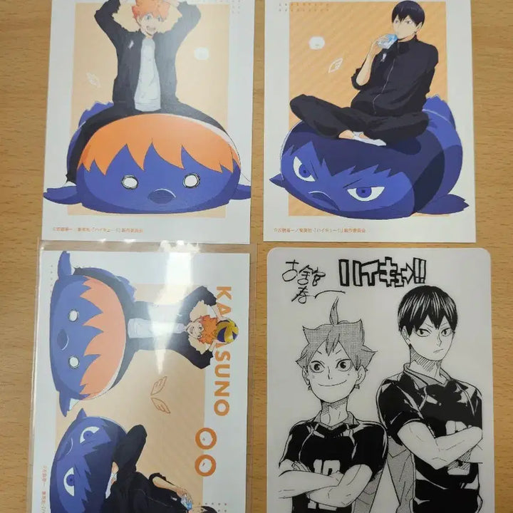 [BUNJANG] Haikyuu Kageyama Hinata Postcard Bundle Set / 허이큐 카게야마 히나타 엽서 포스트카드 세트