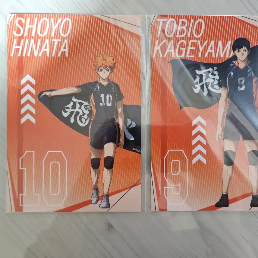 [BUNJANG] Haikyuu Kageyama Hinata Postcard Bundle Set / 허이큐 카게야마 히나타 엽서 포스트카드 세트