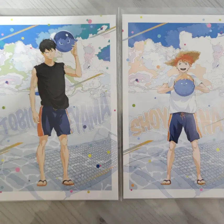 [BUNJANG] Haikyuu Kageyama Hinata Postcard Bundle Set / 허이큐 카게야마 히나타 엽서 포스트카드 세트
