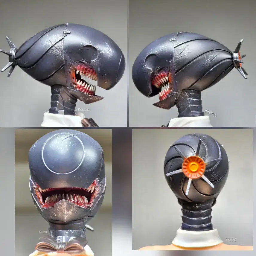 [BUNJANG] Chiyan ZaoHua Chainsaw Man Reze 1/4 Scale Figure with Additional Bomb Head / 레제 체인소맨 1/4 Chiyan ZaoHua 추가 폭탄헤드 포함