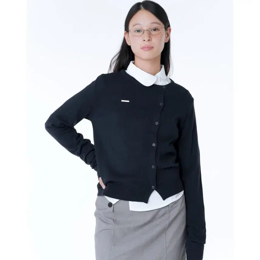 [SOLD OUT] [2] 미세키서울 버튼 셔츠 화이트 블라우스 언발란스
