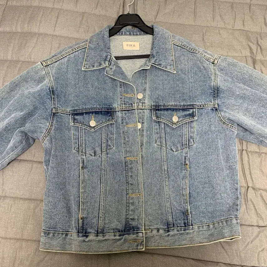 [BUNJANG] Mary Around Denim Jacket / 메리어라운드 청자켓
