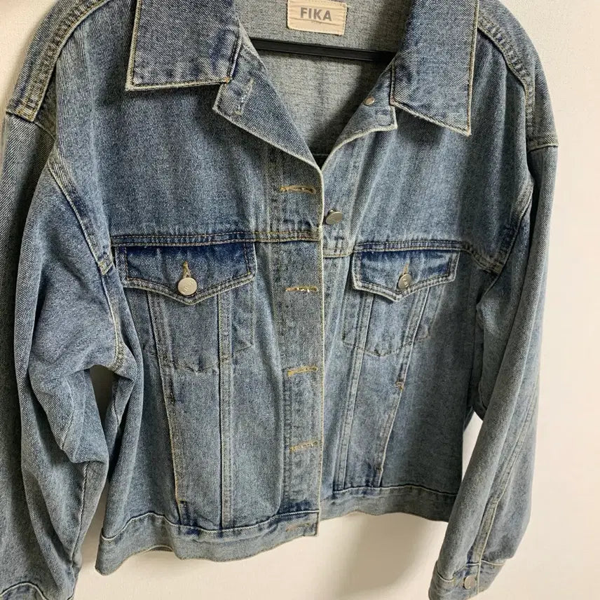 [BUNJANG] Mary Around Denim Jacket / 메리어라운드 청자켓