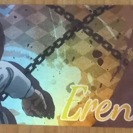 [BUNJANG] Attack on Titan Eren Hologram Ticket / 진격의 거인 에렌 공식 홀로그램 티켓